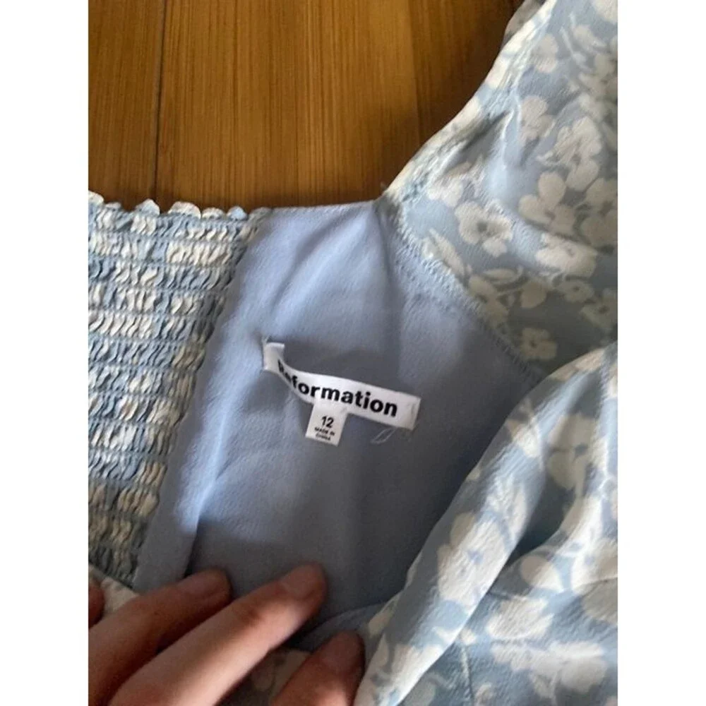 Reformation blouse sinead